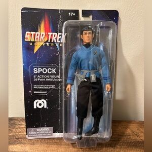 NiB Mego Star Trek Universe Spock Strange New Worlds 8" Action Figure